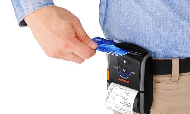 Imprimanta Termica Portabila Bixolon SPP R400 - imagine 4