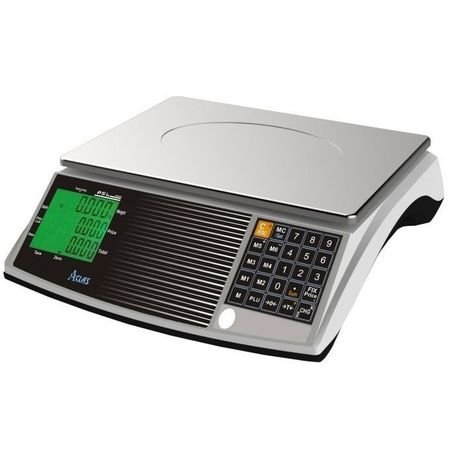 Cantar comercial Aclas PS6X B fara brat 6/15 Kg