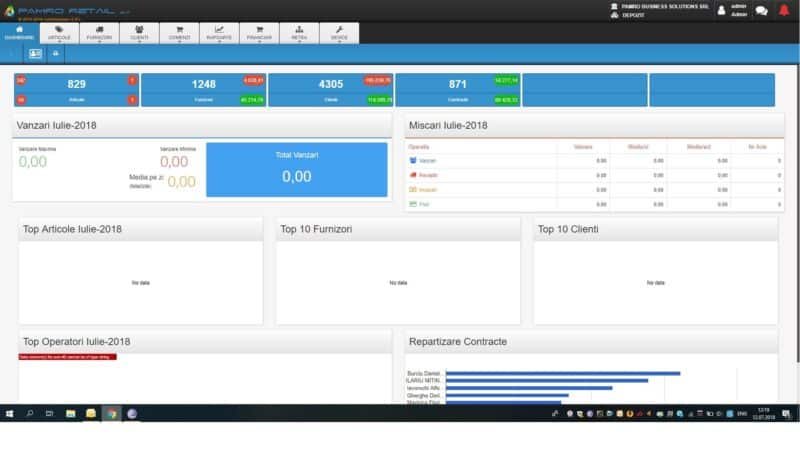 Soft gestiune service case de marcat