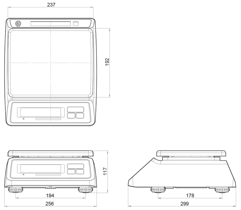 Cantar de verificare cu numarare CAS SWII 