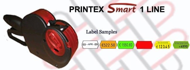 Etichete de pret 26x12 mm 1400 et set 6 role colorate - imagine 3