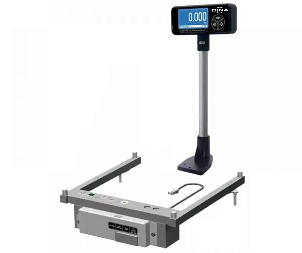 Cantar incorporabil Dina KS-400 MR, 15 kg, RS232