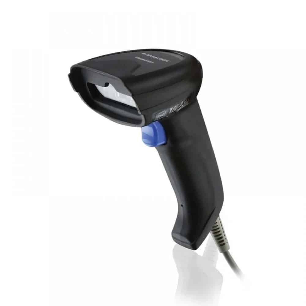 Cititor coduri de bare Datalogic QuickScan QD2220 1D Imager USB cu stand - imagine 3