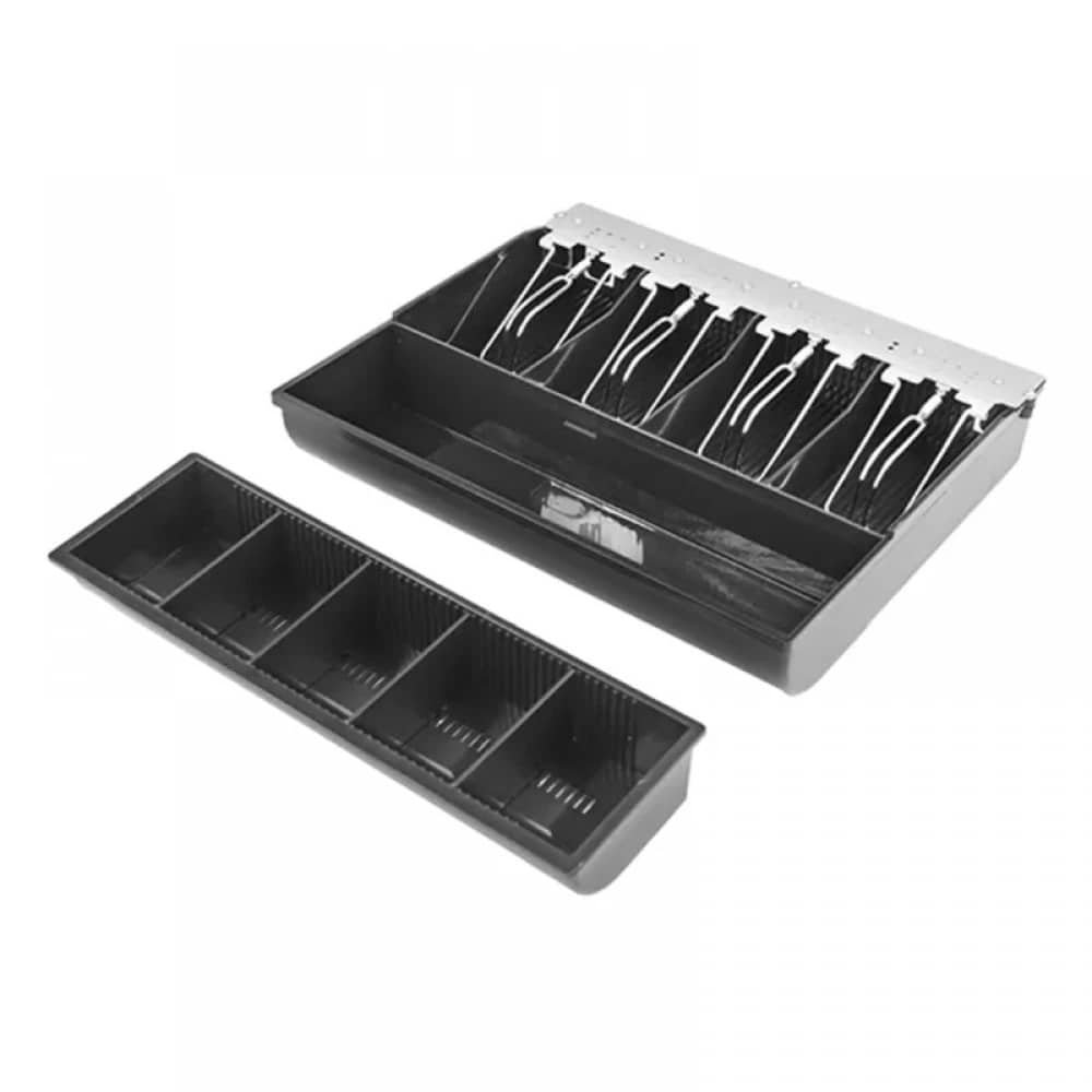 Sertar de bani ACD-330 AR 4B-5M 6V negru Sină Metalica - imagine 2