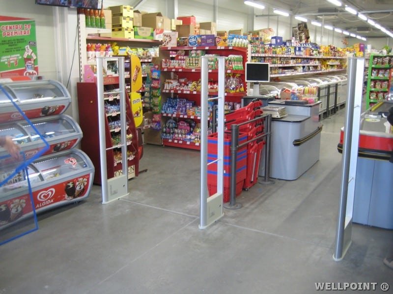 SET Complet porti antifurt Supermarket – 1000-B-PLUS STRONG SQUARE - imagine 2