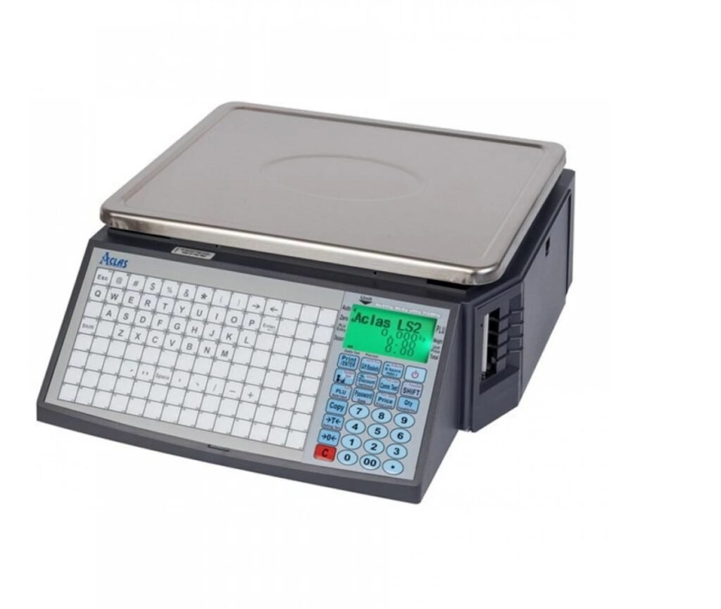 Cantar cu etichetare Aclas LS2NK615EAP 15B 15Kg cu display client- verificat metrologic